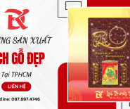 Xưởng sản xuất lịch gỗ đẹp, chất lượng, giá tốt tại TPHCM – Đan Khuê nhận làm theo yêu cầu