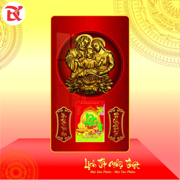 Lịch Tết Đinh Mùi 2027 - KT  39x68cm (2/2)