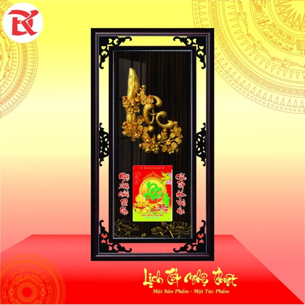 Lịch Tết Đinh Mùi 2027 - 46x86cm