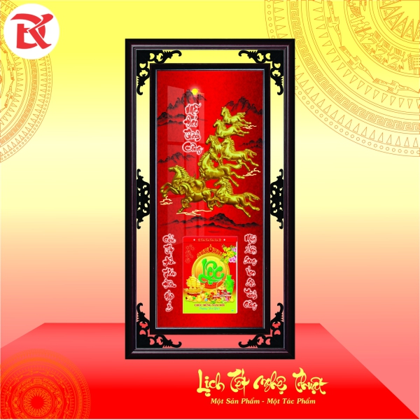 Lịch Tết Đinh Mùi 2027 - 46x86cm