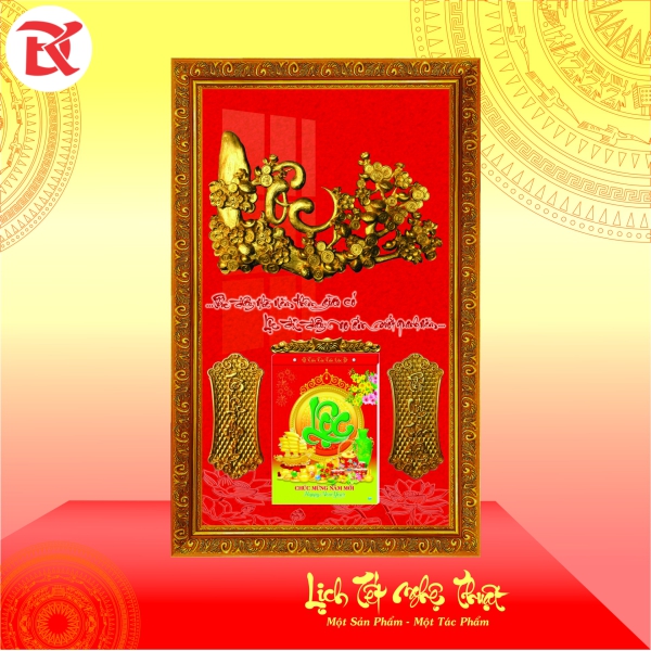 Lịch Tết Đinh Mùi 2027 - KT  49x79cm
